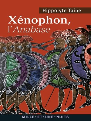 cover image of Xénophon, l'Anabase